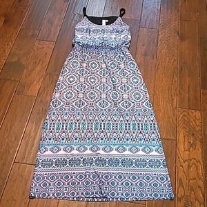 Emma & Michele sleeveless maxi dress size Small
